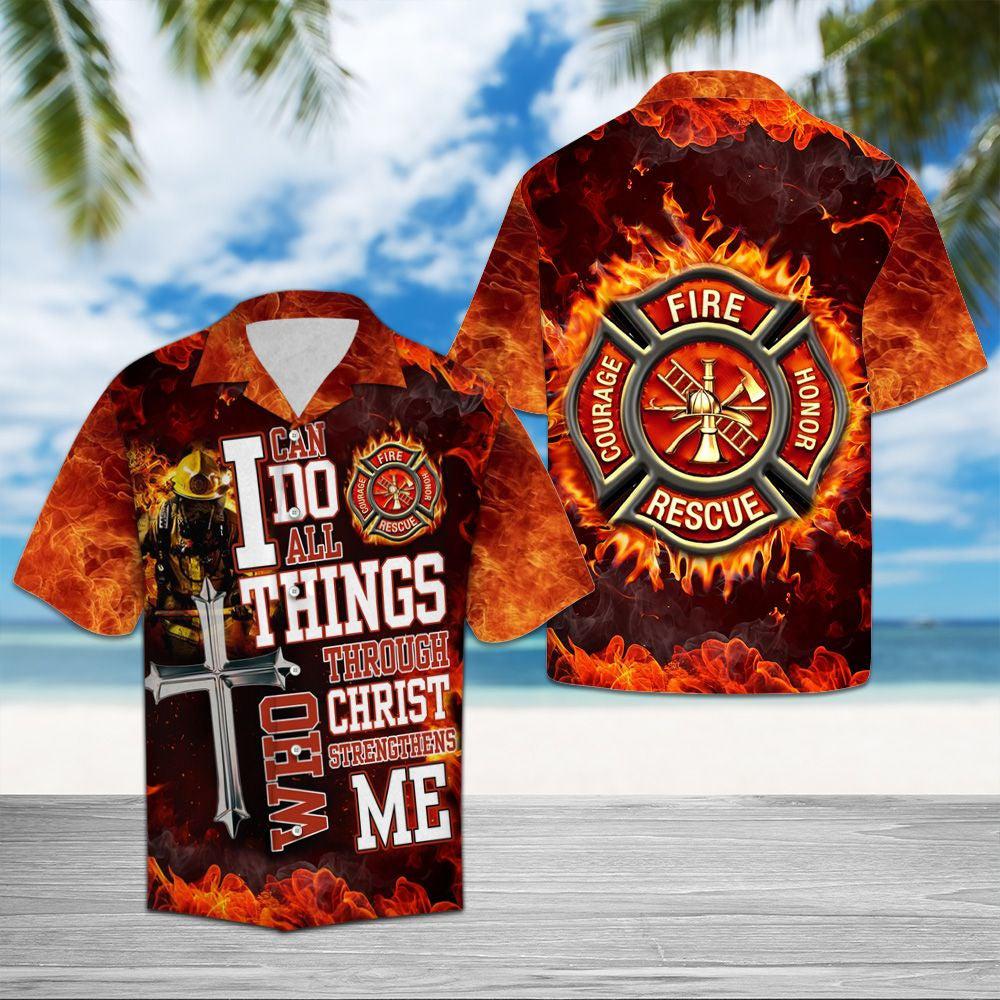 Firefighter Can Do Thing Hawaii Shirt For Men And Women Ha51729