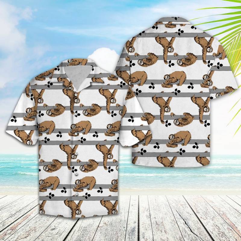 Lazy Sloth Hawaii Shirt Ha41131