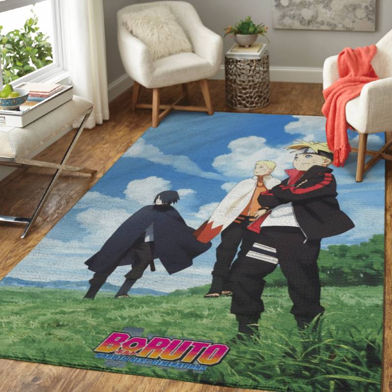 Anime Boruto Naruro Sasuke Area Rug – Carpet