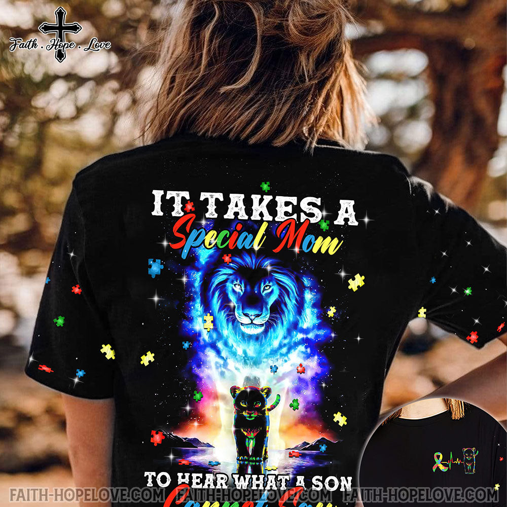 Special Mom Lion Autism Awareness All Over Print – Tltm2701223