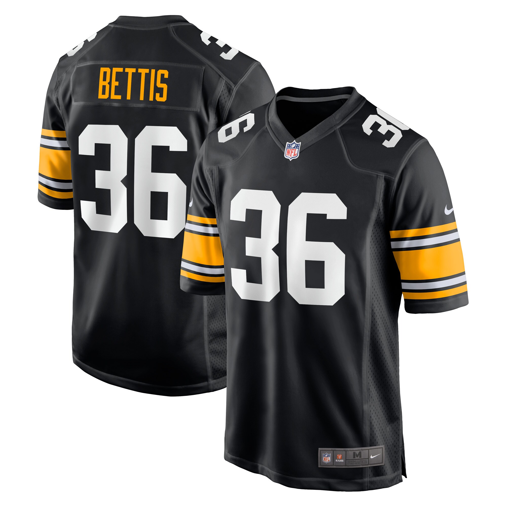 Jerome Bettis Pittsburgh Steelers Retired Player Jersey – Black