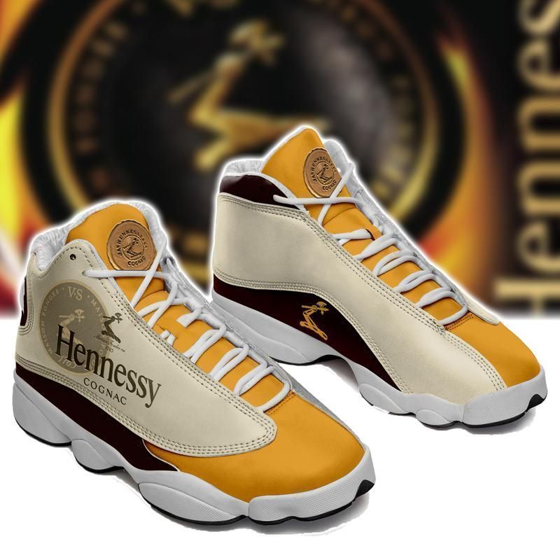 hennessy cognac form air jordan 13 1 shoes sport sneakers jd13 sneakers personalized shoes design