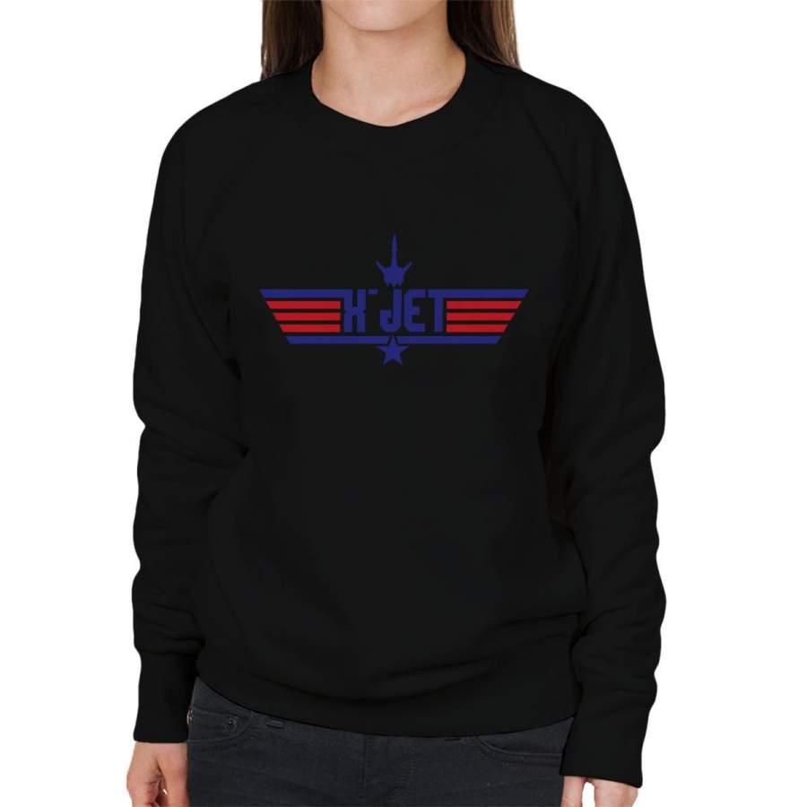 Top Gun Logo X Jet X Men Women’s Sweatshirt