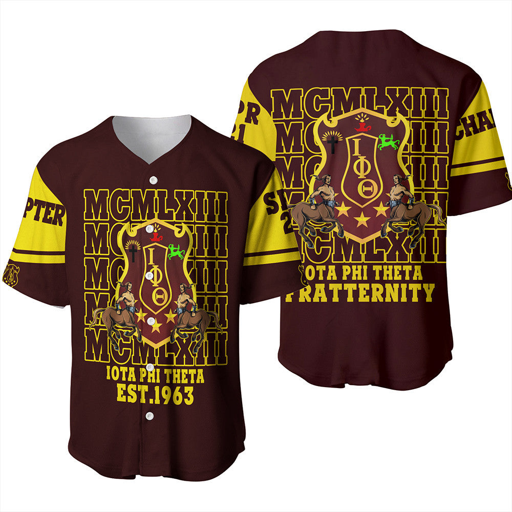 Wonder Print Shop Shirt – Personalized Iota Phi Theta Mcm Style Baseball Jersey