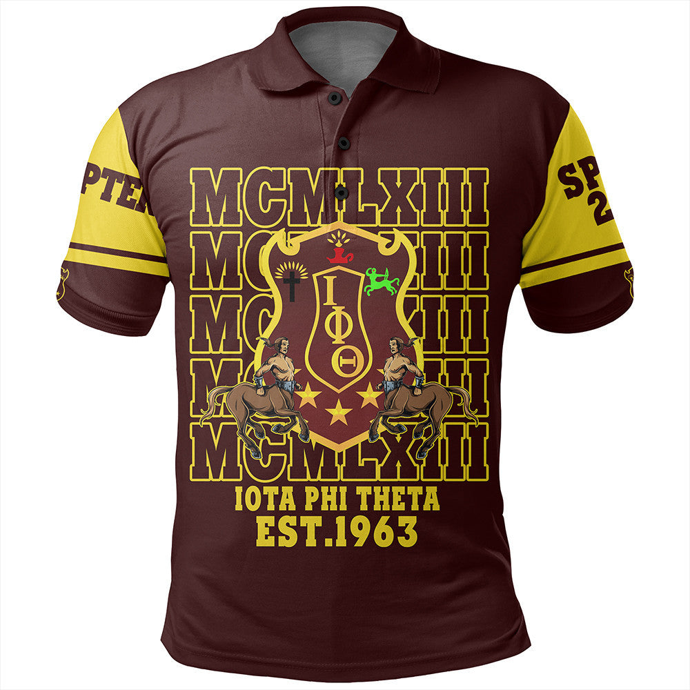 Wonder Print Shop Polo Shirt – Personalized Iota Phi Theta Mcm Style Polo Shirt