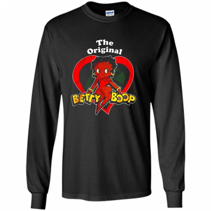 The Original Betty Boop Black Girl Version – Long Sleeve T-shirt