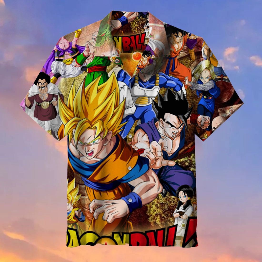 Anime Super Dragon Ball All Over Print Hawaii Shirt Ha88713