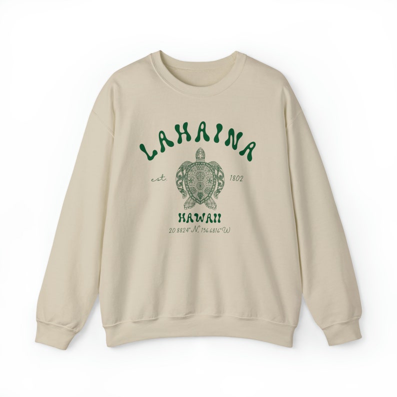 Lahaina Maui Hawaii Sweatshirt, Lahaina Memories, Lahaina Strong, Destination Shirt, City Shirt, Hawaii Souvenir, Maui Souvenir, Maui Love Sws2088