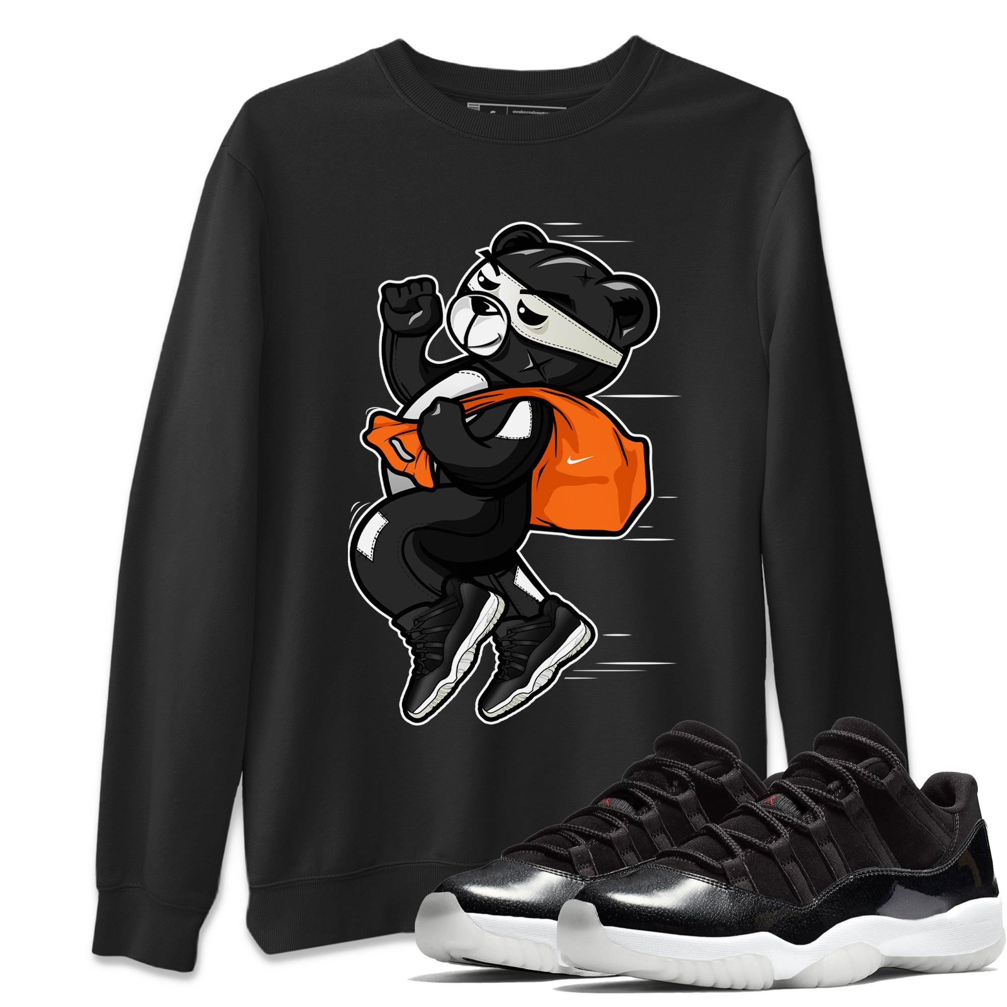 Thief Bear Sweatshirt – Air Jordan 11 72-10