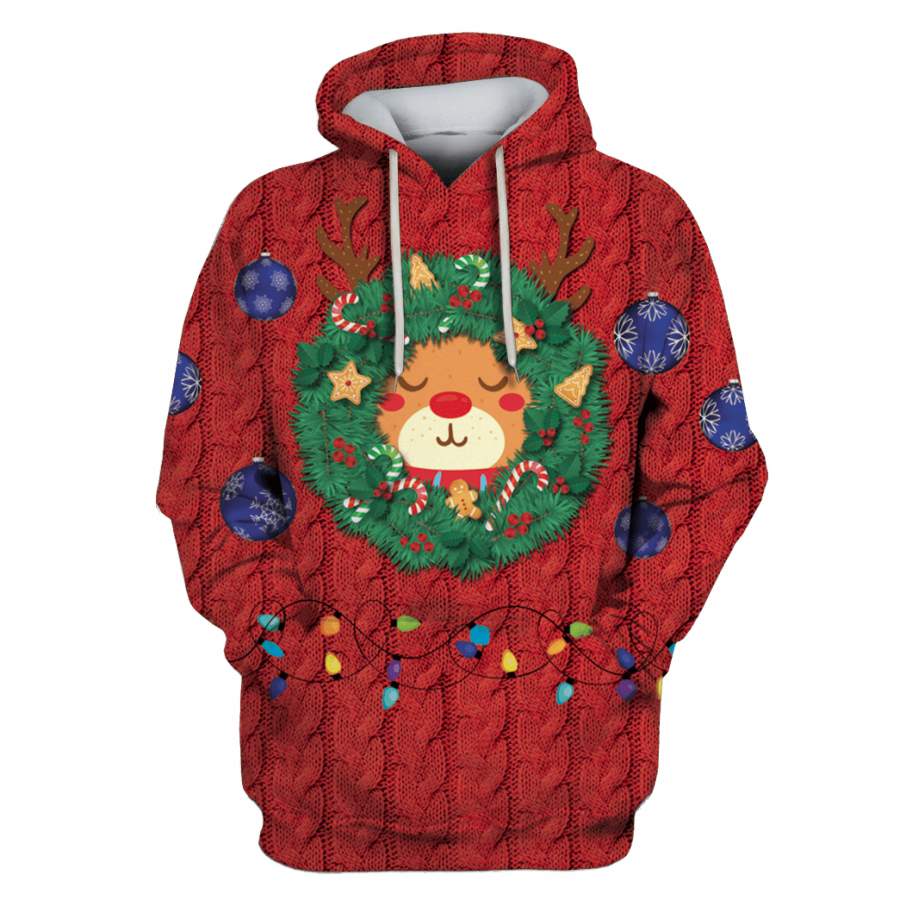 ON REINDEER CHRISTMAS DAY Custom T-shirt – Hoodies Apparel