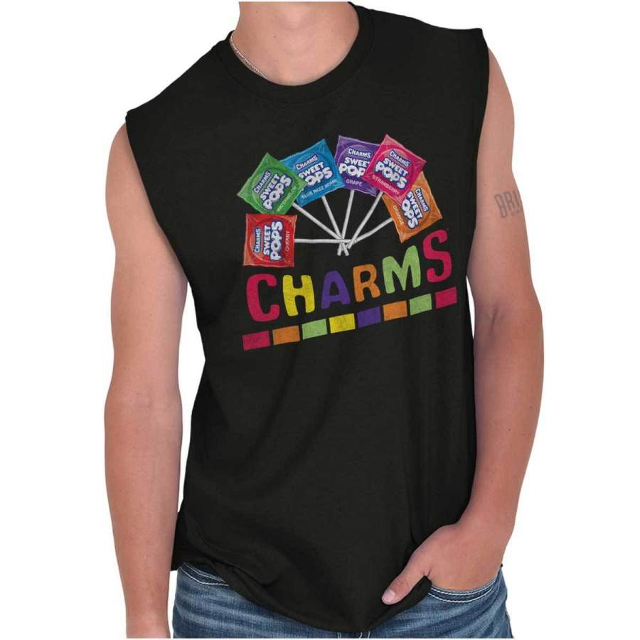 Vintage Charms Sleeveless T Shirt