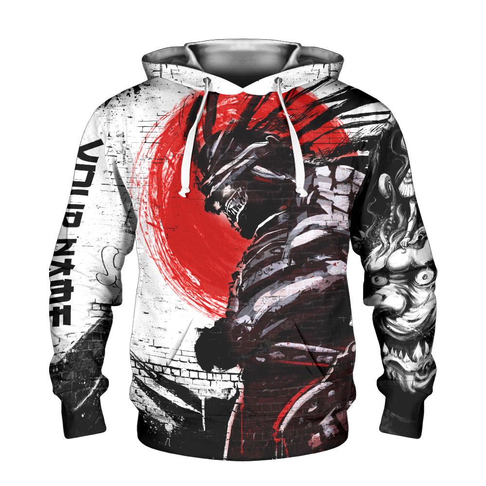 Samurai Sublimation 3D Personalized Shirt For Men And Women