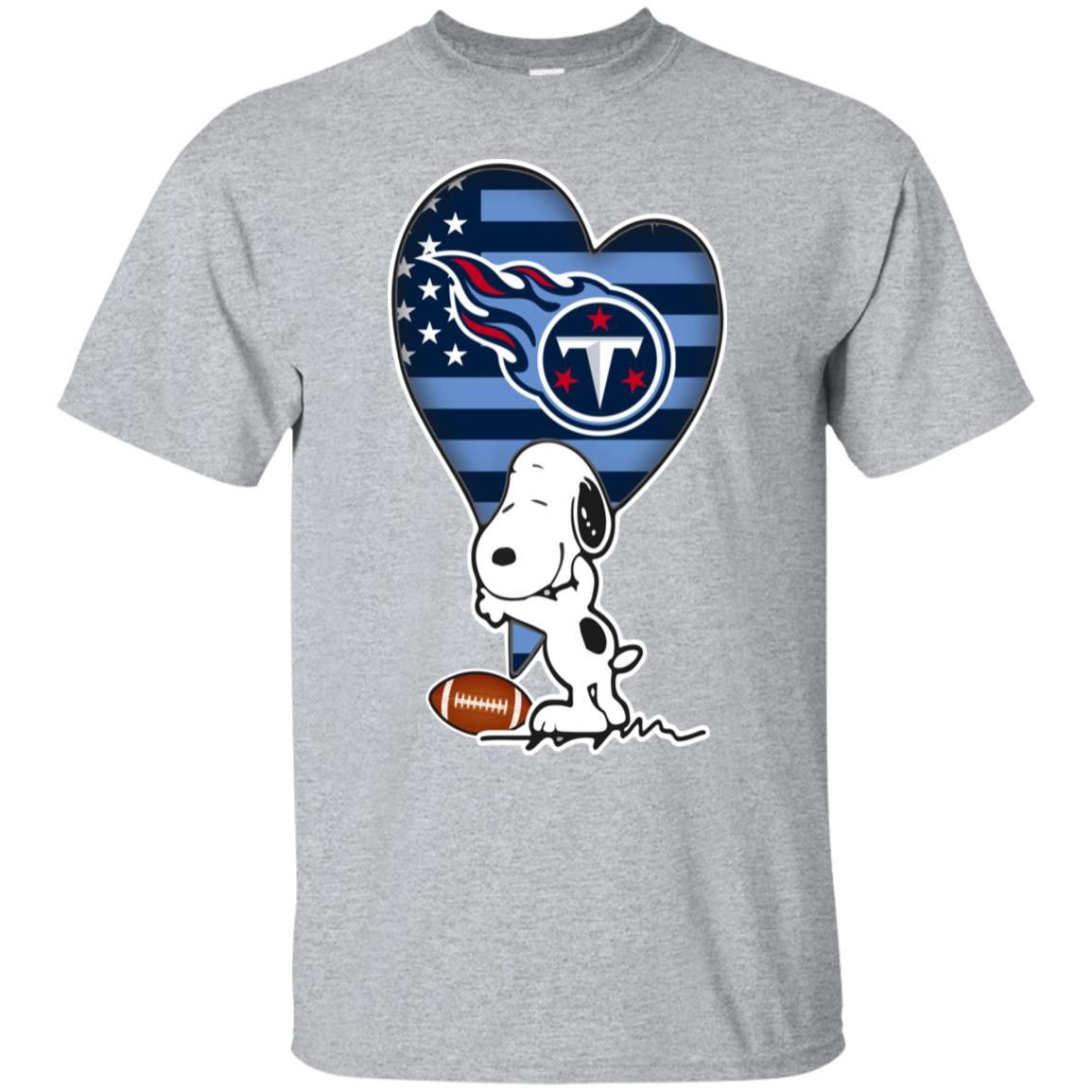 Tennessee Titans Snoopy Football Sports Shirts | Rook Brand Clothing ...