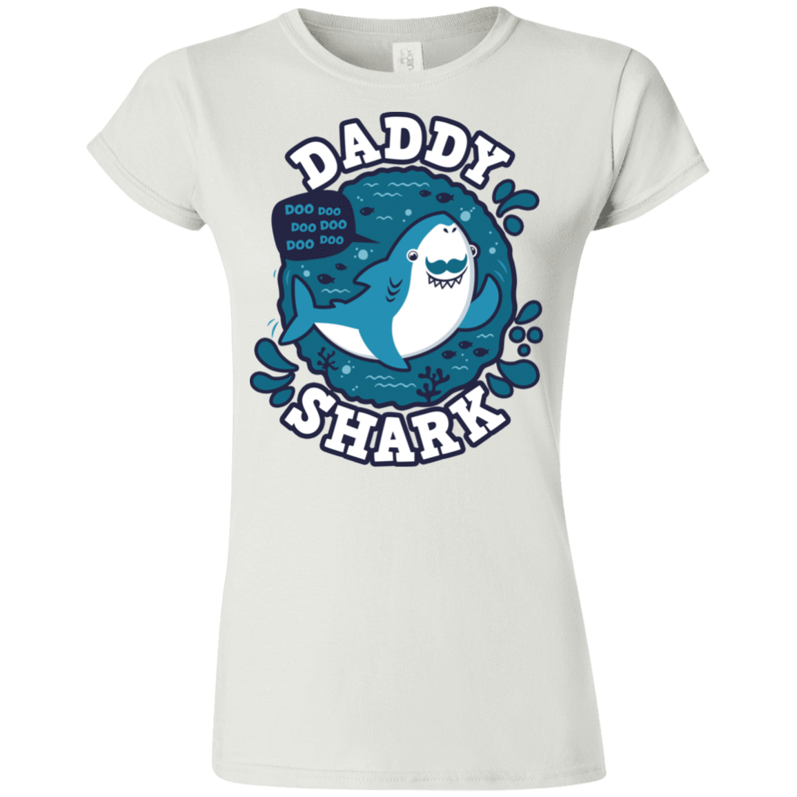 Shark Family Trazo – Daddy Junior Slimmer-Fit T-Shirt