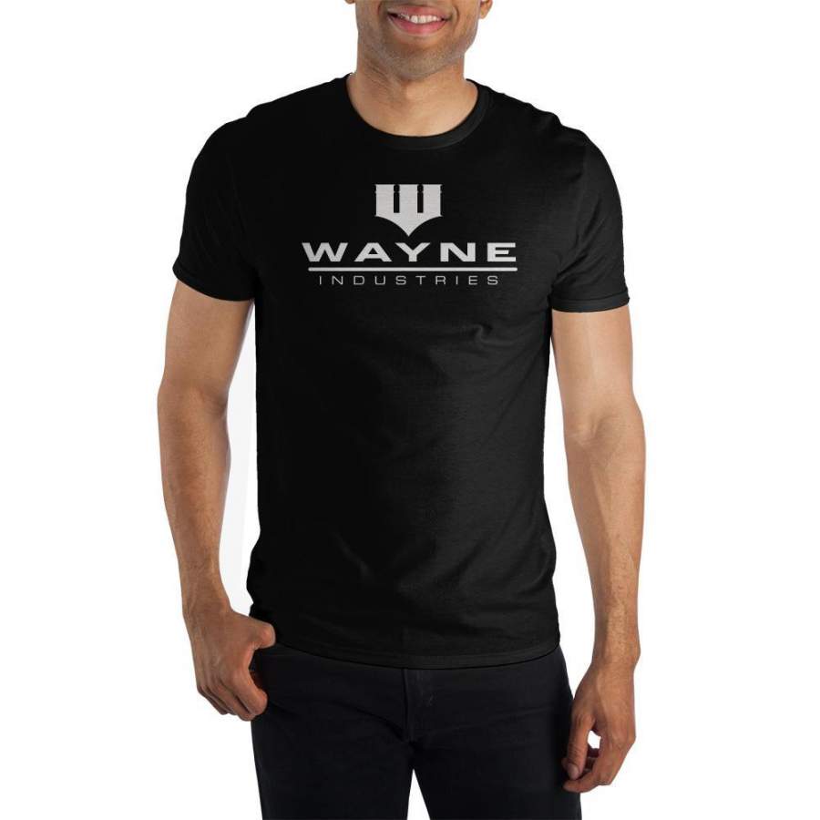 Warner Bros Batman Apparel Batman Wayne Industries Mens T Shirt