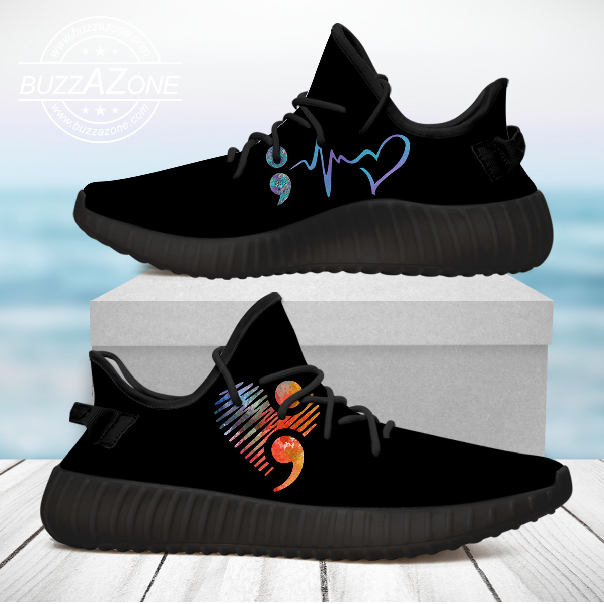 Suicide Prevention Custom Yeezy VV