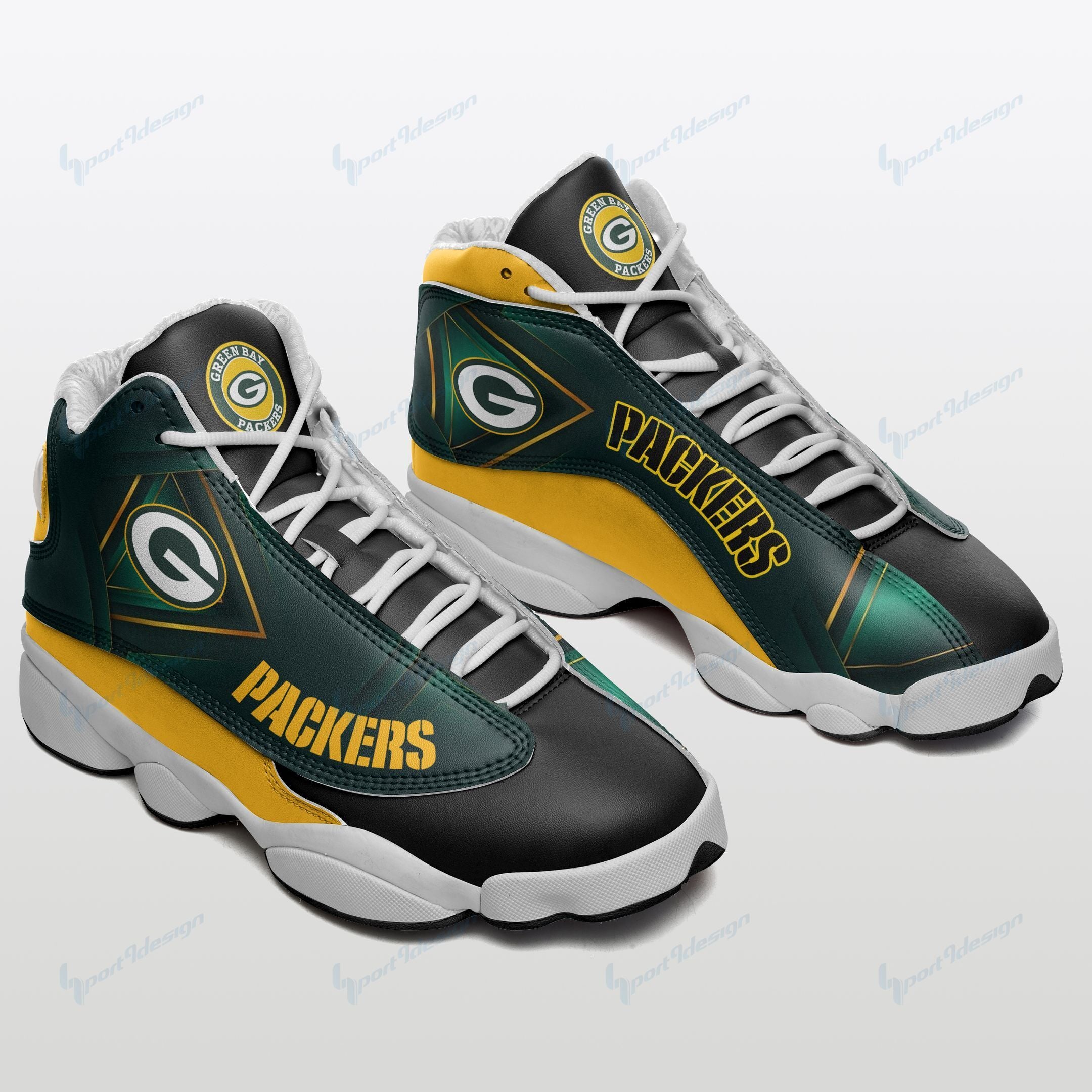 Green Bay Packers Jd13 Shoes Custom 769