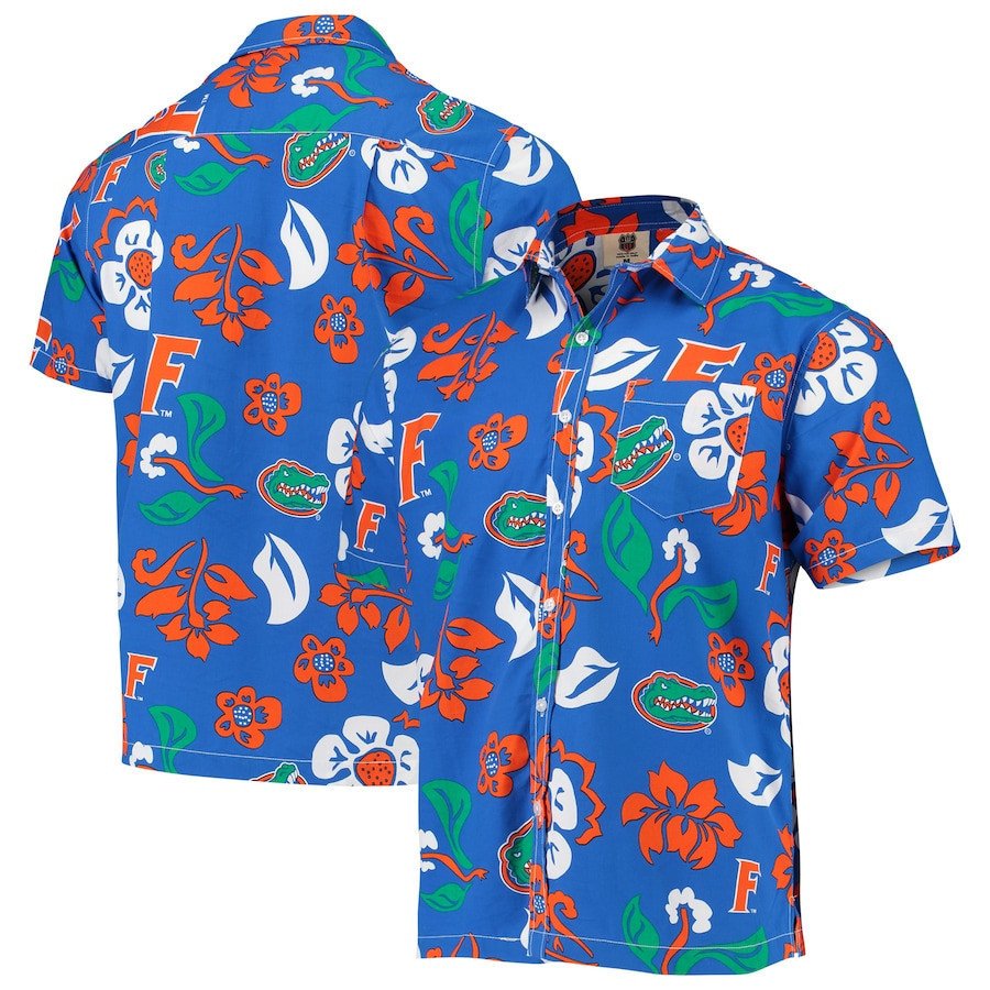 Florida Gators Royal Hawaii Hawaii Shirt Ha100625