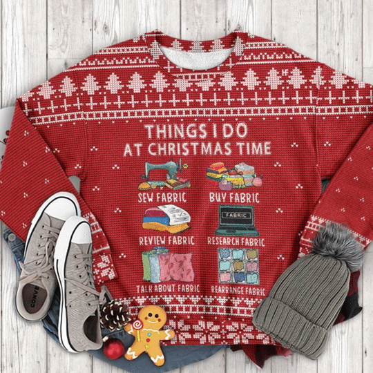 THING I DO AT CHRISTMAS TIME CHRISTMAS UGLY SWEATER HN161279