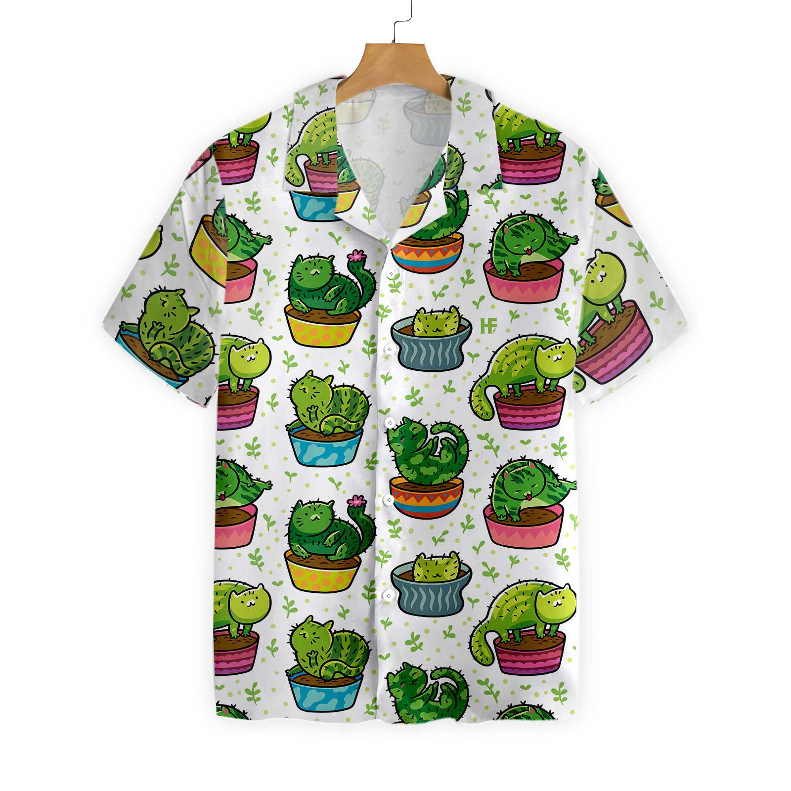 Cactus Cats Hawaii Shirt Ha62272