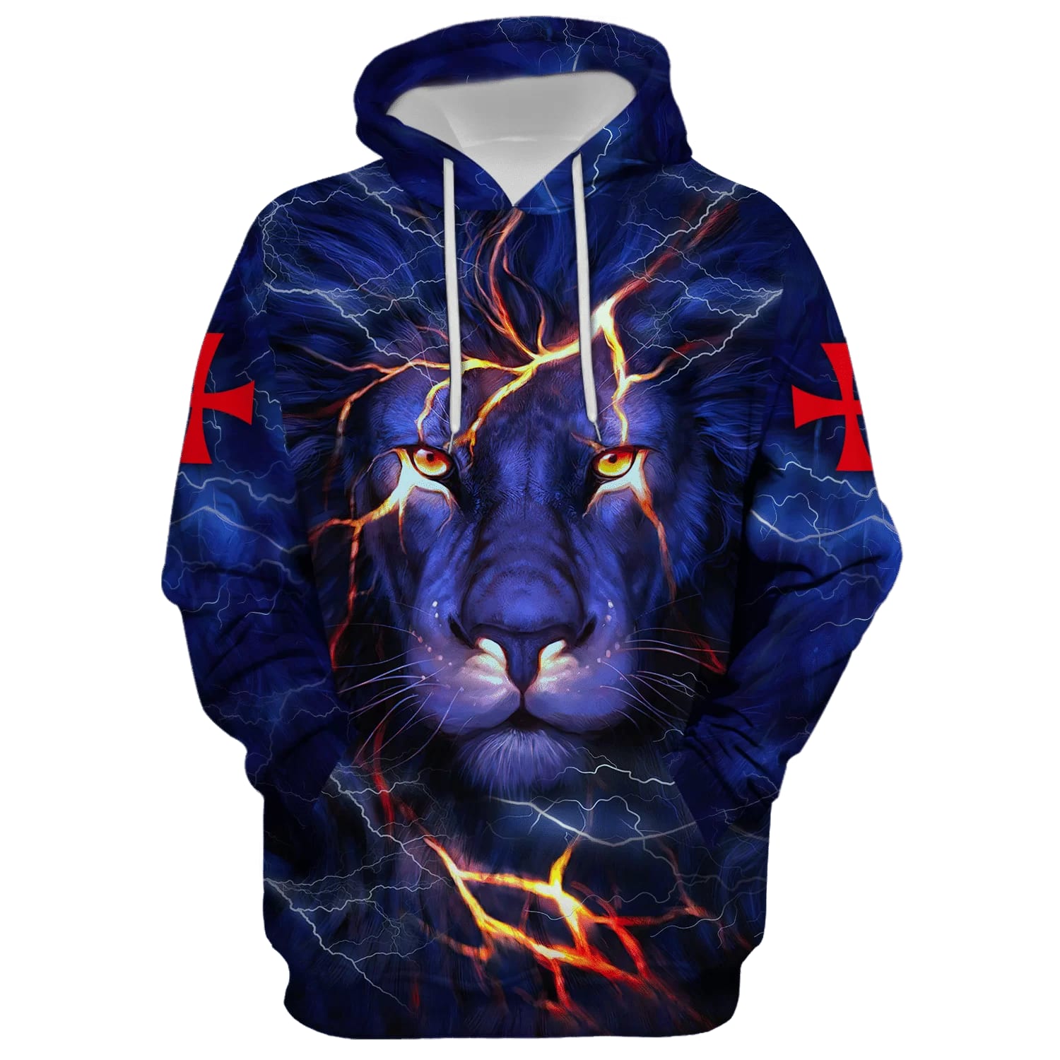 Lion Way Maker Miracle Worker Promise Keeper Light In The Darkness Hoodie  Men & Women Christian Hoodie  3D Printed Hoodie