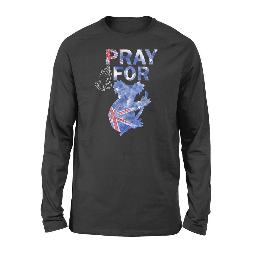 Pray for Australia Rain Save Koala Australian Animals People Shirt – Standard Long Sleeve