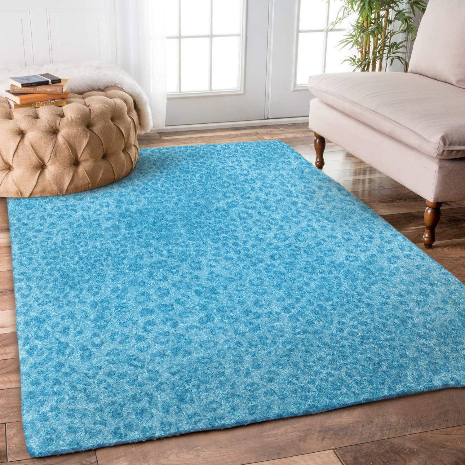 Alligator Tales Animal Skin Blue DV0701009R Rug