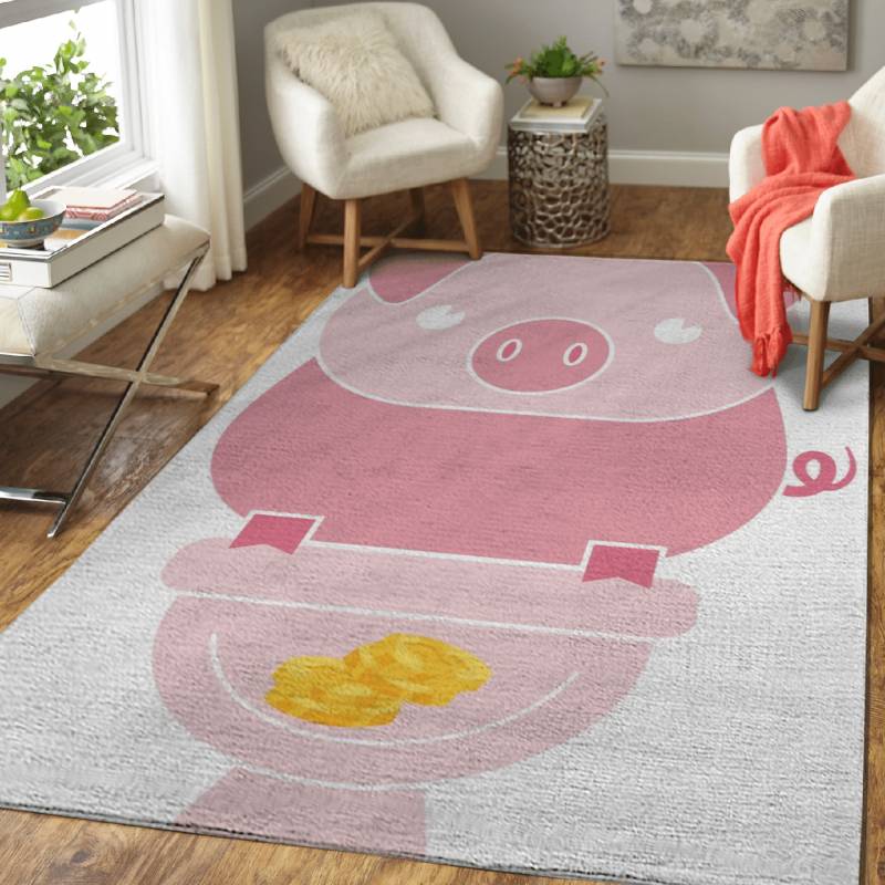 Piggy bank – Animals Area Rug Carpet