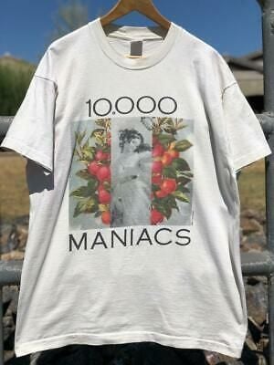 Rare Vtg 90s 10000 Maniacs 1995 Time In Eden Band Tour Single Stitch T-Shirt