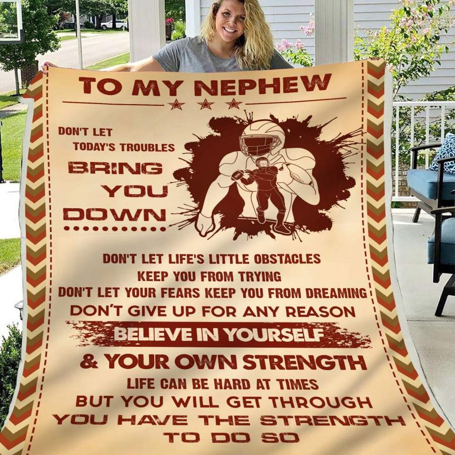 Blanket Gift For Nephew You Can Do It