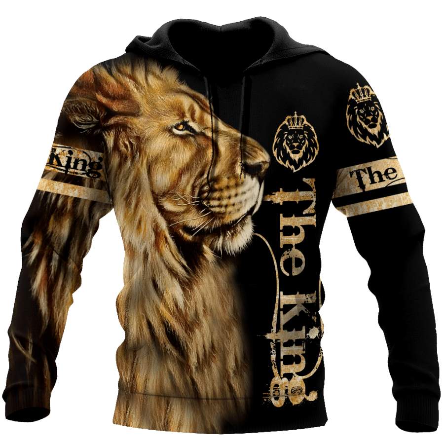 The King Lion Hoodie 3D All over print