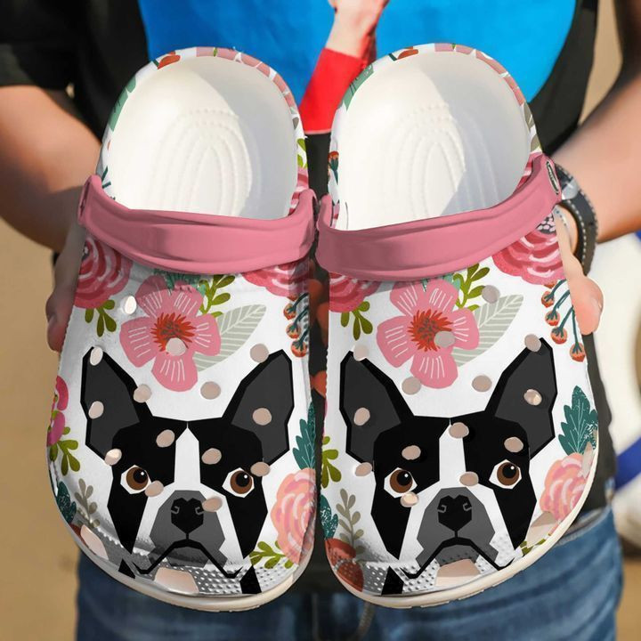 French Bulldog Mom clog Shoes