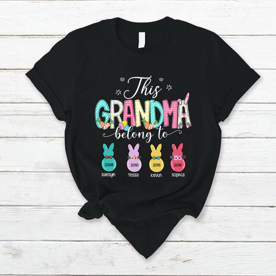 This Grandma Belong To Easter Day T-Shirt