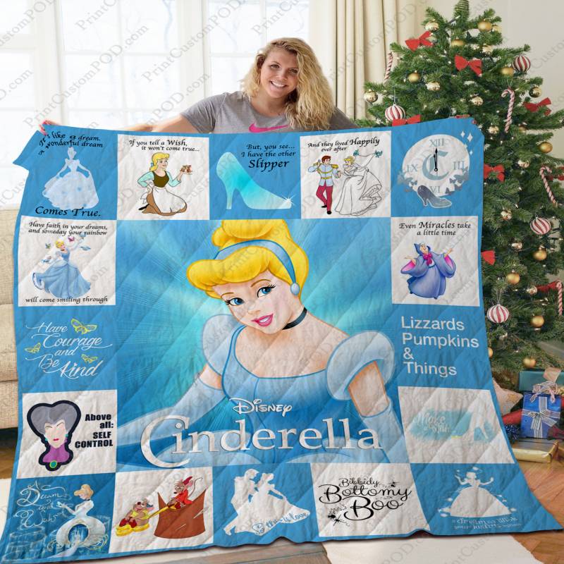 [TA] – Princess Cinderella Quilt Blanket Ver 1