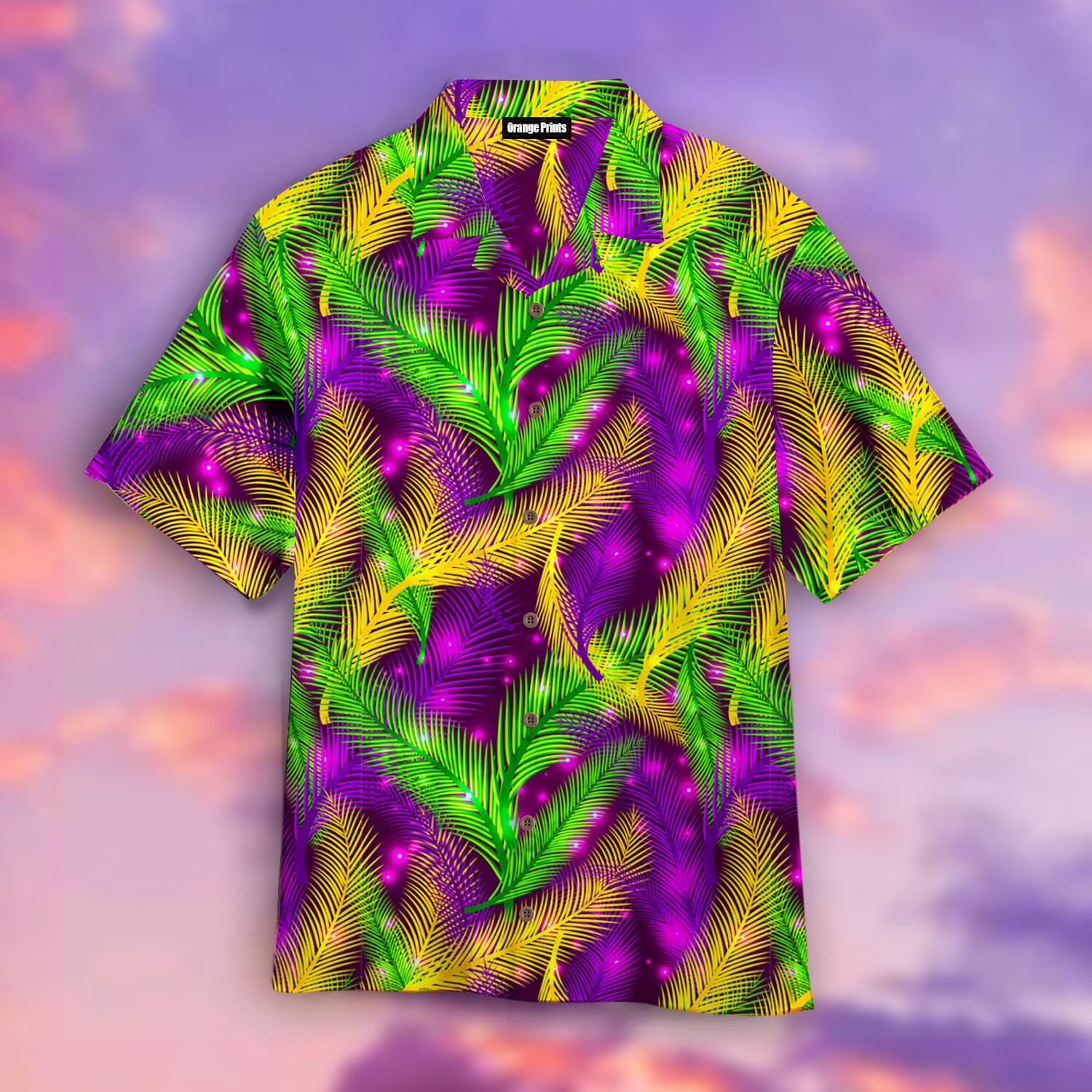 Mardi Gras Pattern Hawaii Shirt For Men Women Ha72696