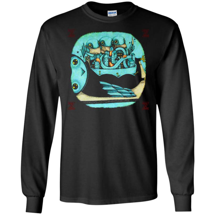 Soulya Men’s My Morning Jacket Z Skateboard Long sleeves T-Shirt