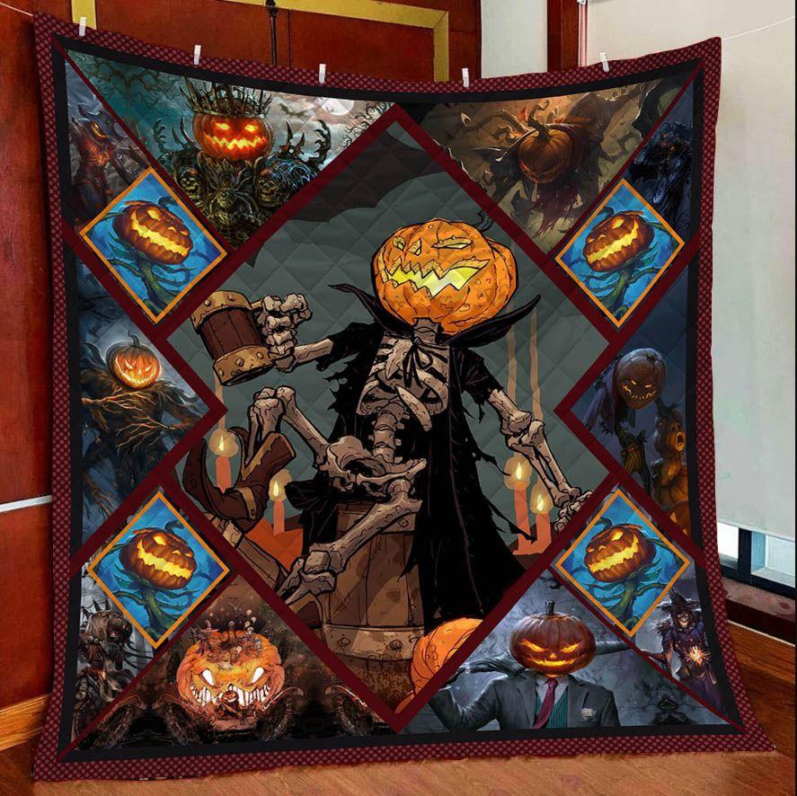 Pumpkin Halloween Ty709 – Quilt Blanket