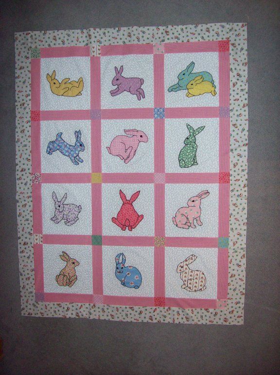 Rabbit Quilt Cuoje