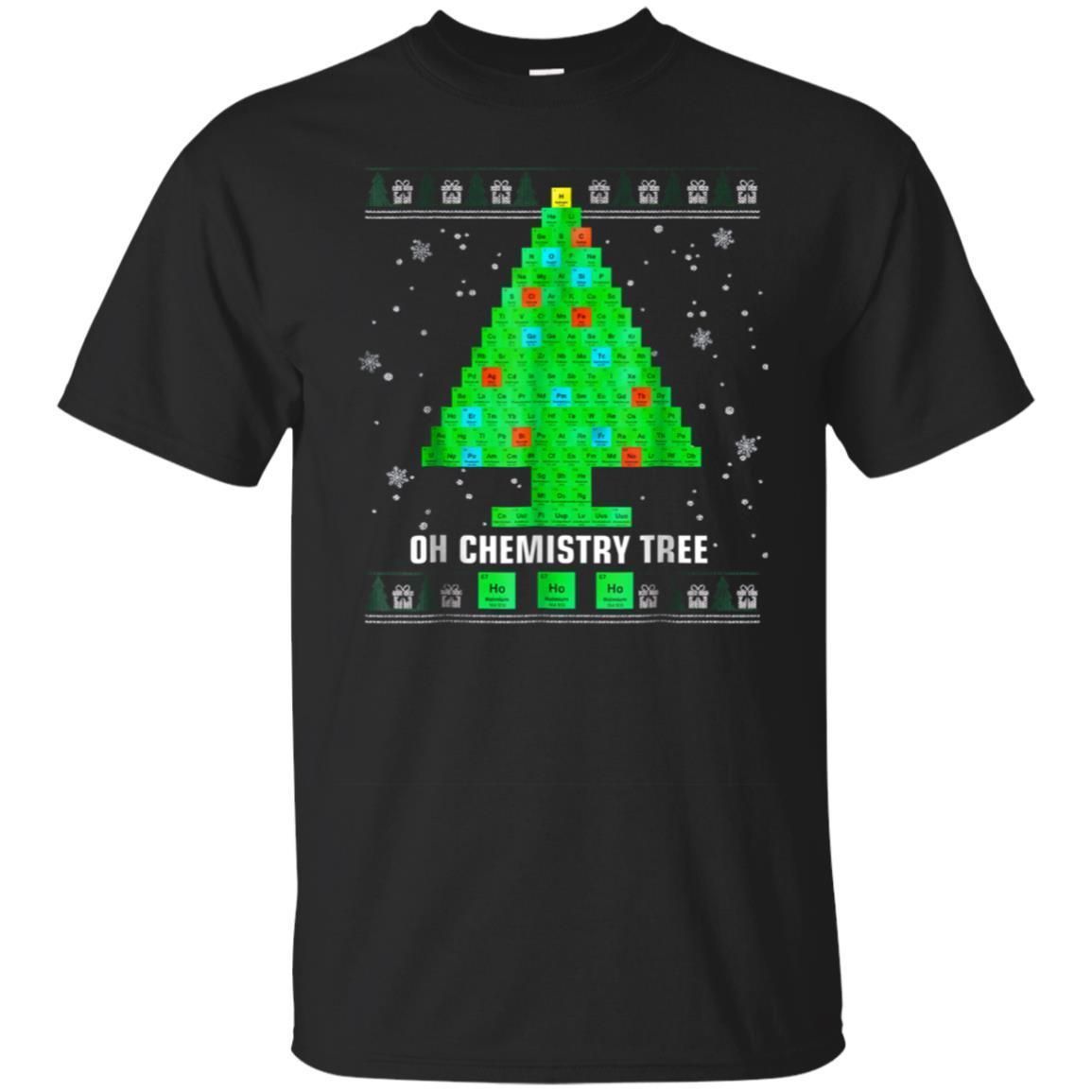 Check out this awesome Oh Chemistry Tree Ugly Christmas T-Shirt, Christmas Gift