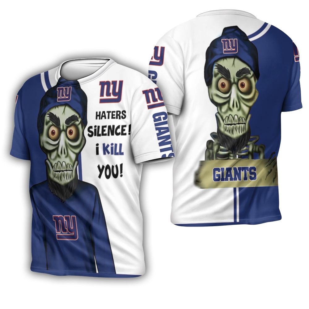 New York Giants Haters I Kill You 3D 3D T-Shirt