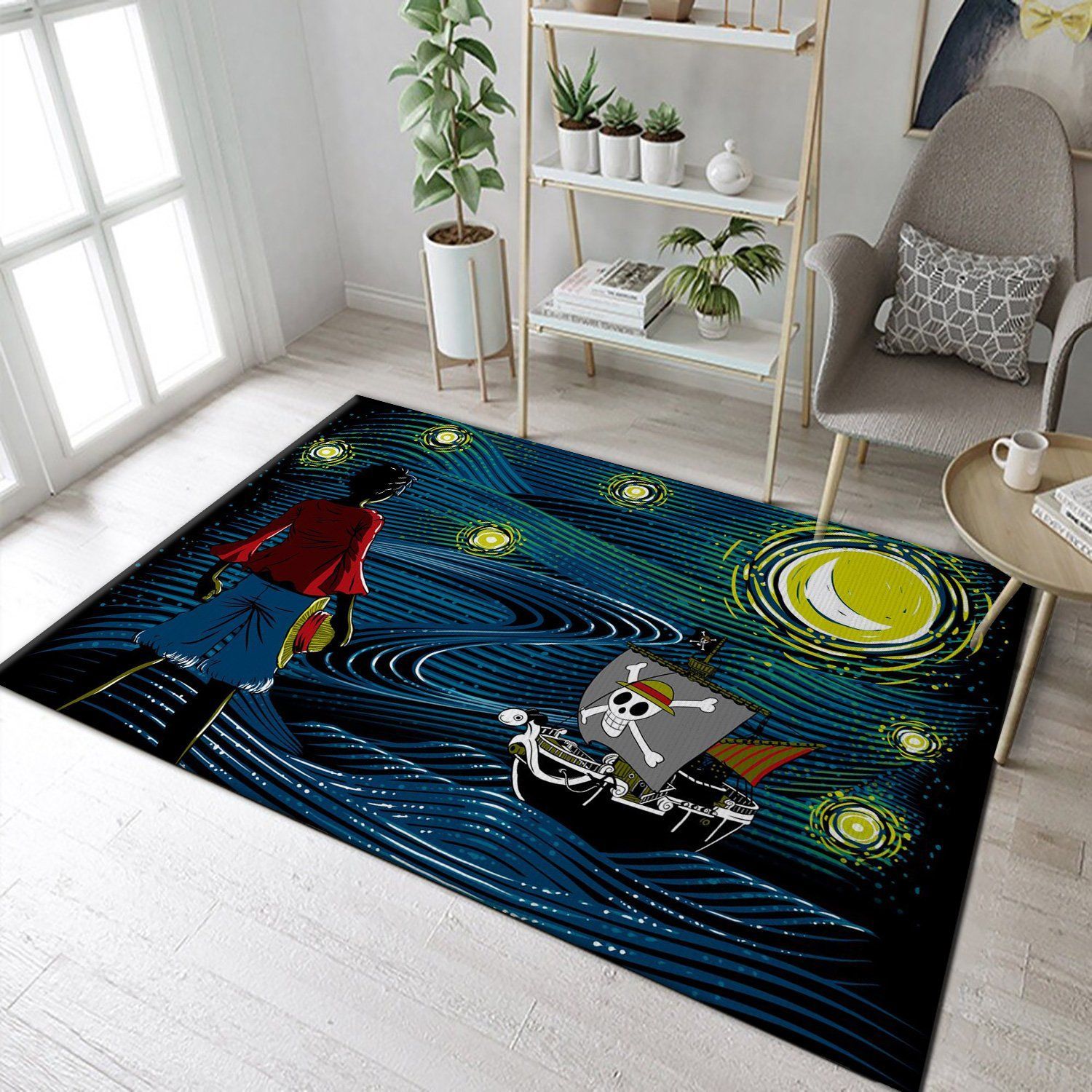 Starry Sea Starry Art Area Rug, Living room and bedroom Rug, Home Decor Floor Decor