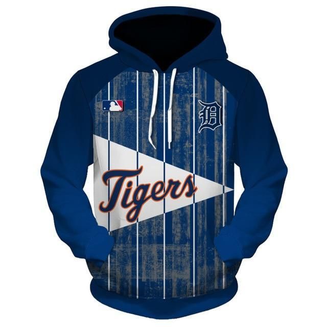 Football Fans Shirt Hoodie Detroit Tigers 3D Hoodie