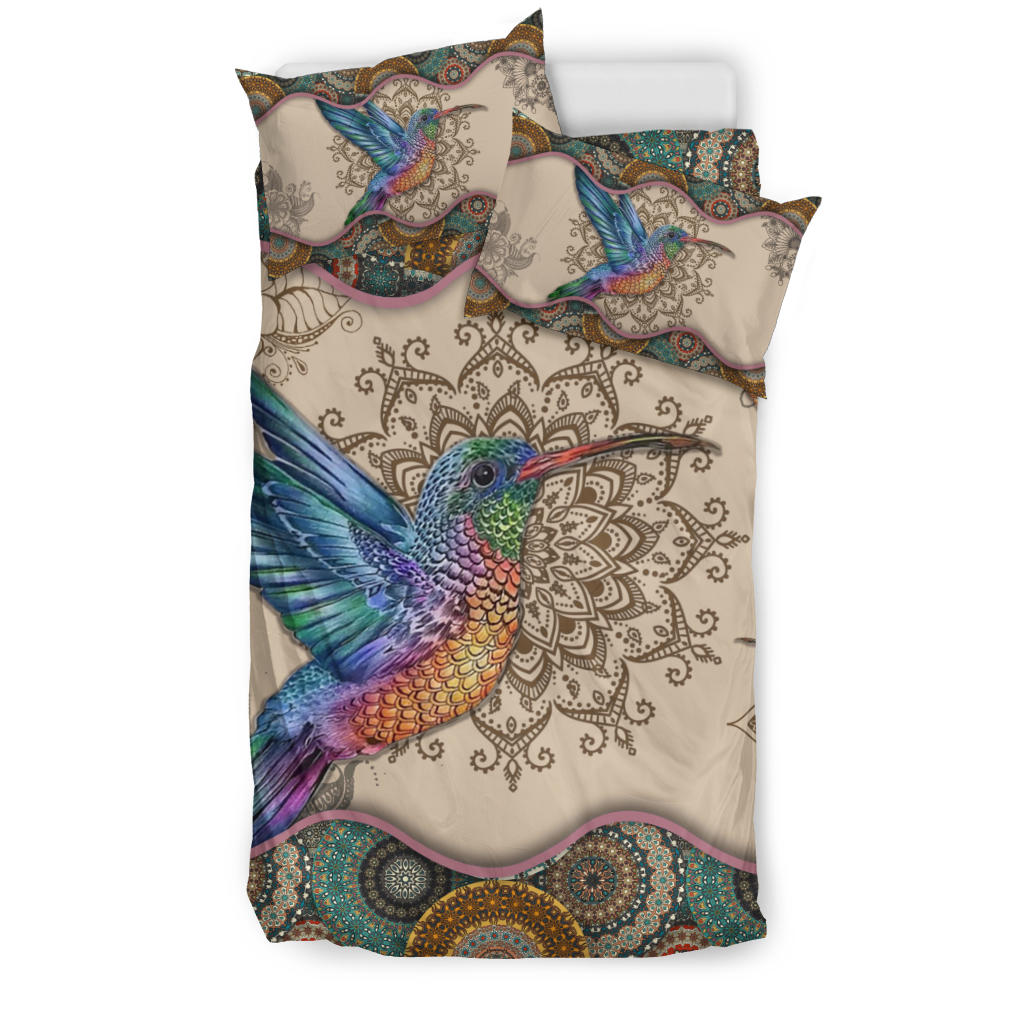 Hummingbird Duvet & Pillow Covers Personalized Bedding Set / Dvhpqh280320