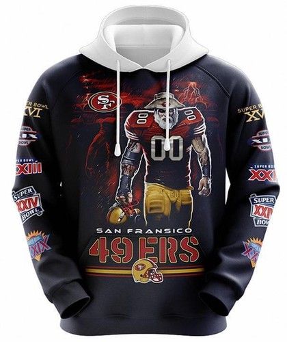 San Francisco 49er Sourdough Sam Mascot Fan Pullover And Zippered Hoodies   3d Hoodie  Hoodie For Men For Women Best Trending Gift Personalize