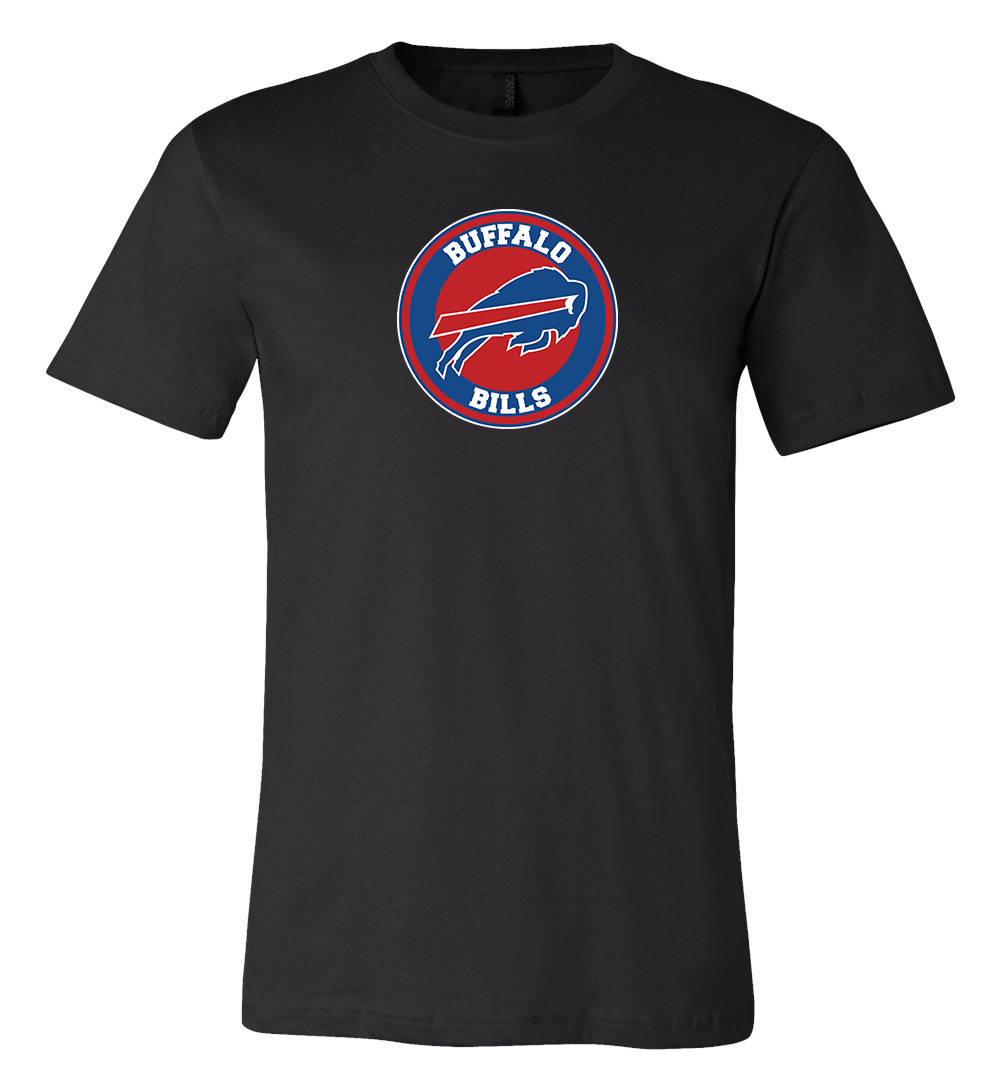 Buffalo Bills Circle Logo Team Shirt 6 Sizes S-3Xl