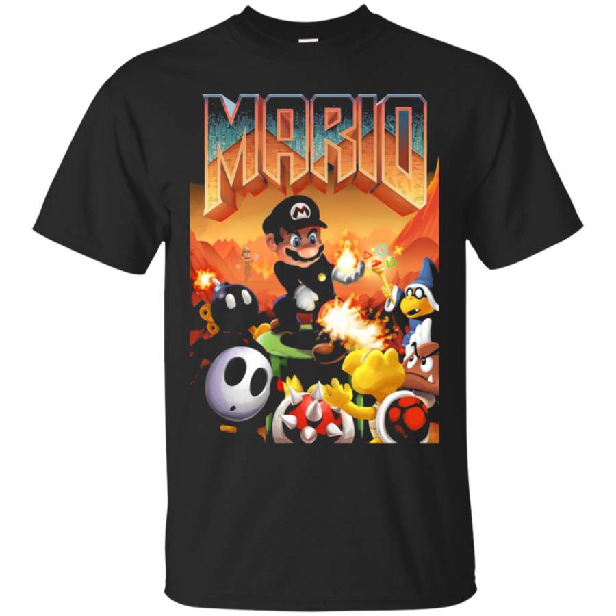 AGR It_s The Army Of Bowser Mario Army Of Darkness Mashup T-Shirt