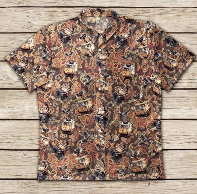 Gettyshirt Walle Ad Vintage Cotton Mens Hawaii Ha73268