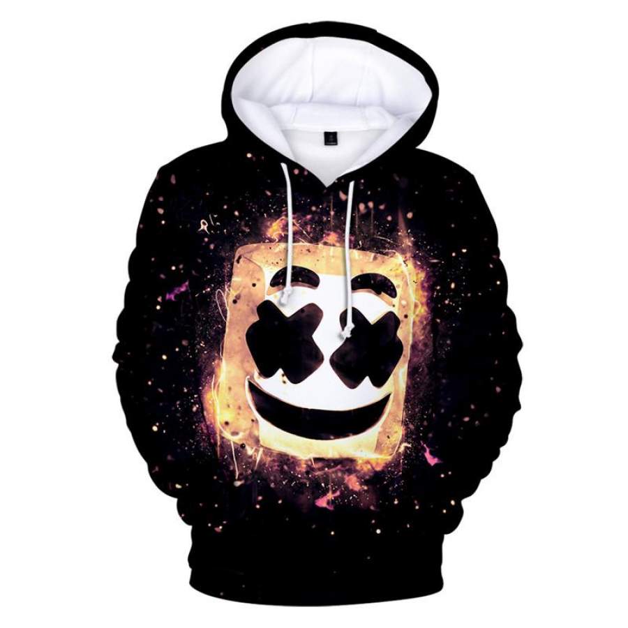 Marshmello Long Sleeve Hoodie Halloween Costumes 2022