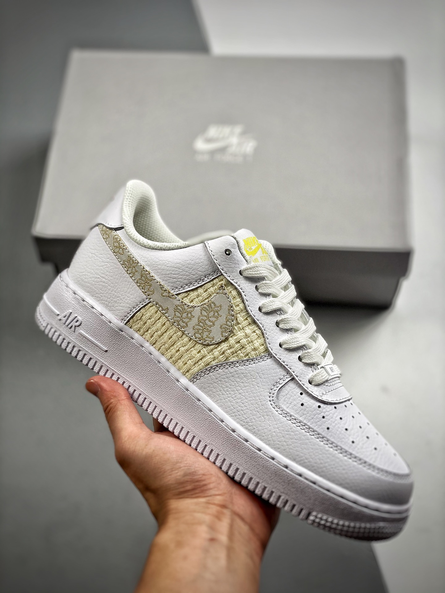 Nike Air Force 1 Low ‘Flower Swoosh’ DO9458-100 5340494