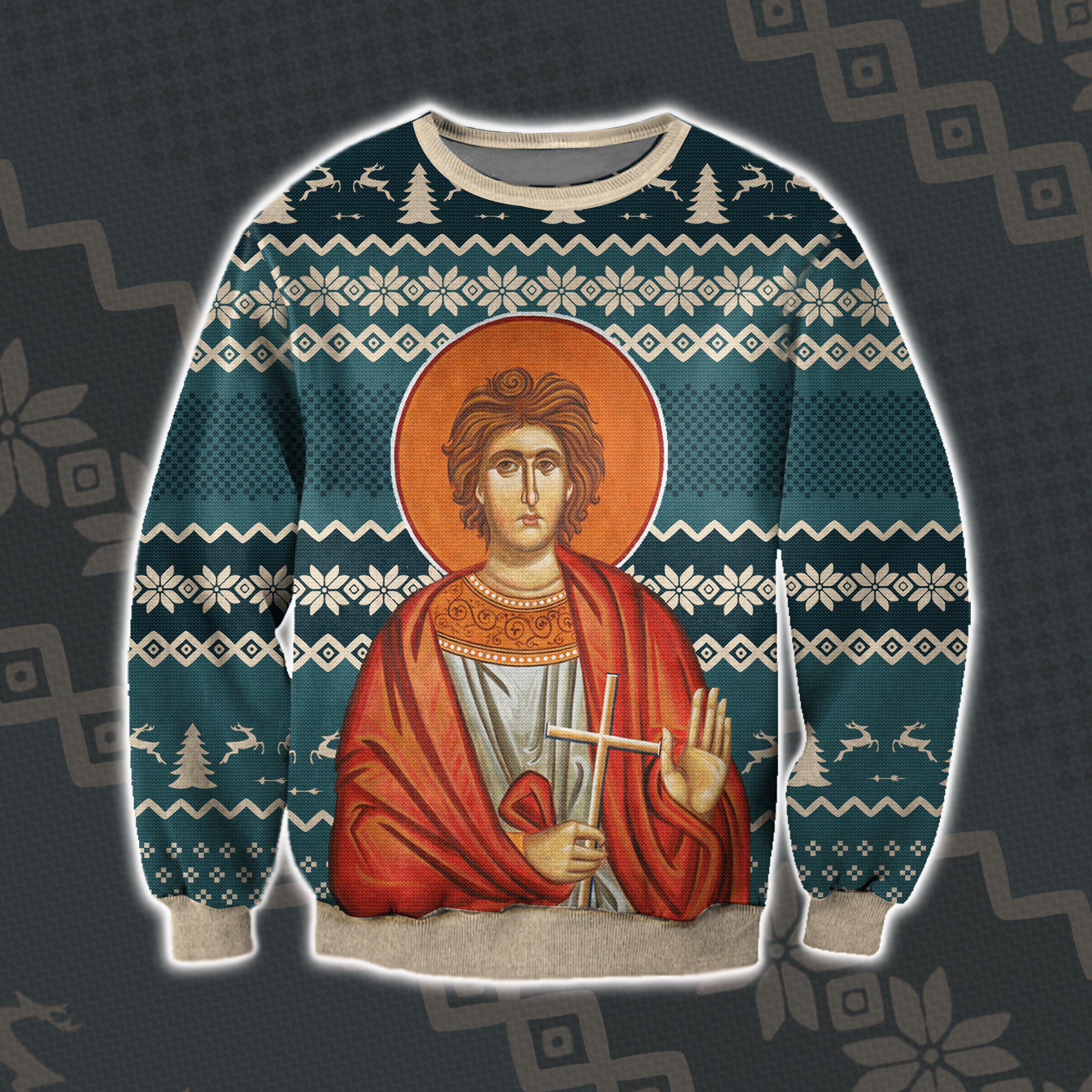 Saint Tryphon Ugly Christmas Sweater